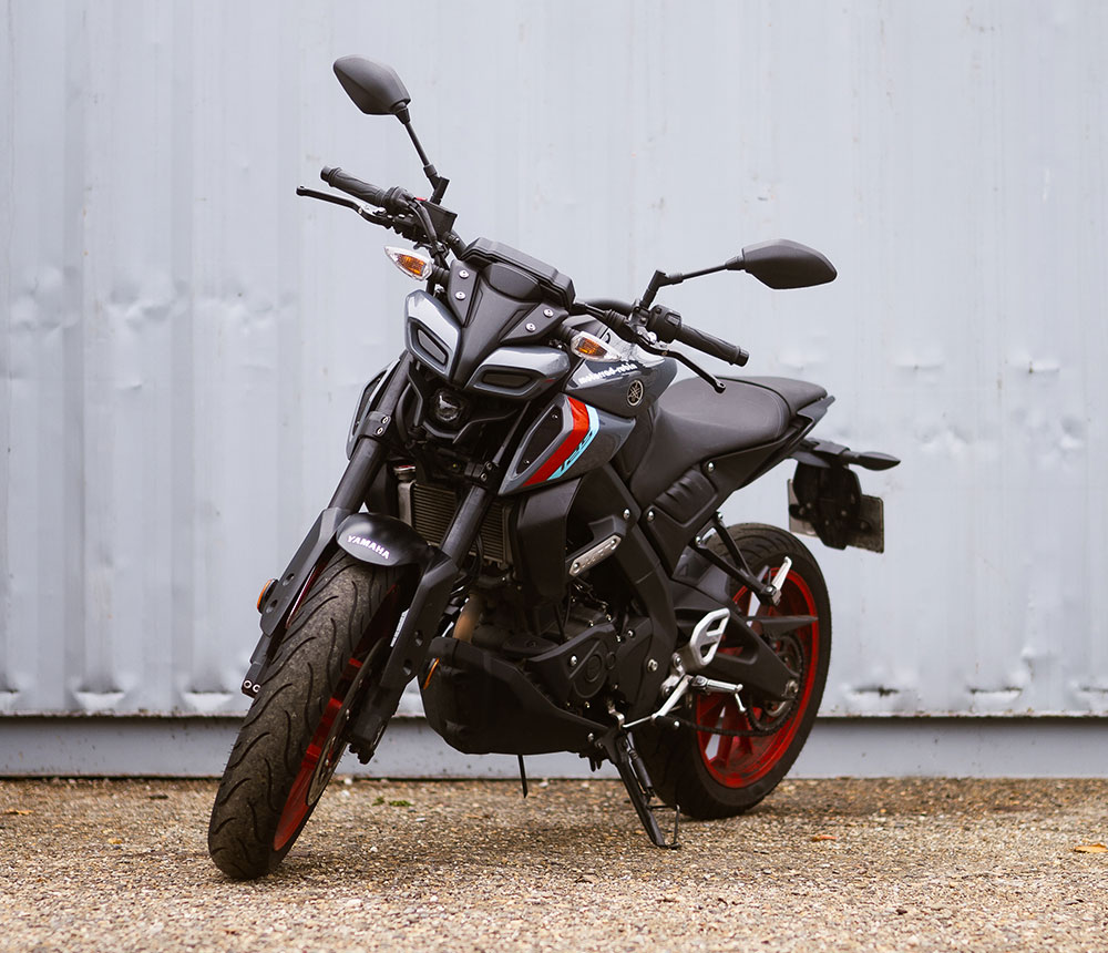 Klasse A1 tiefergelegt Yamaha MT 125